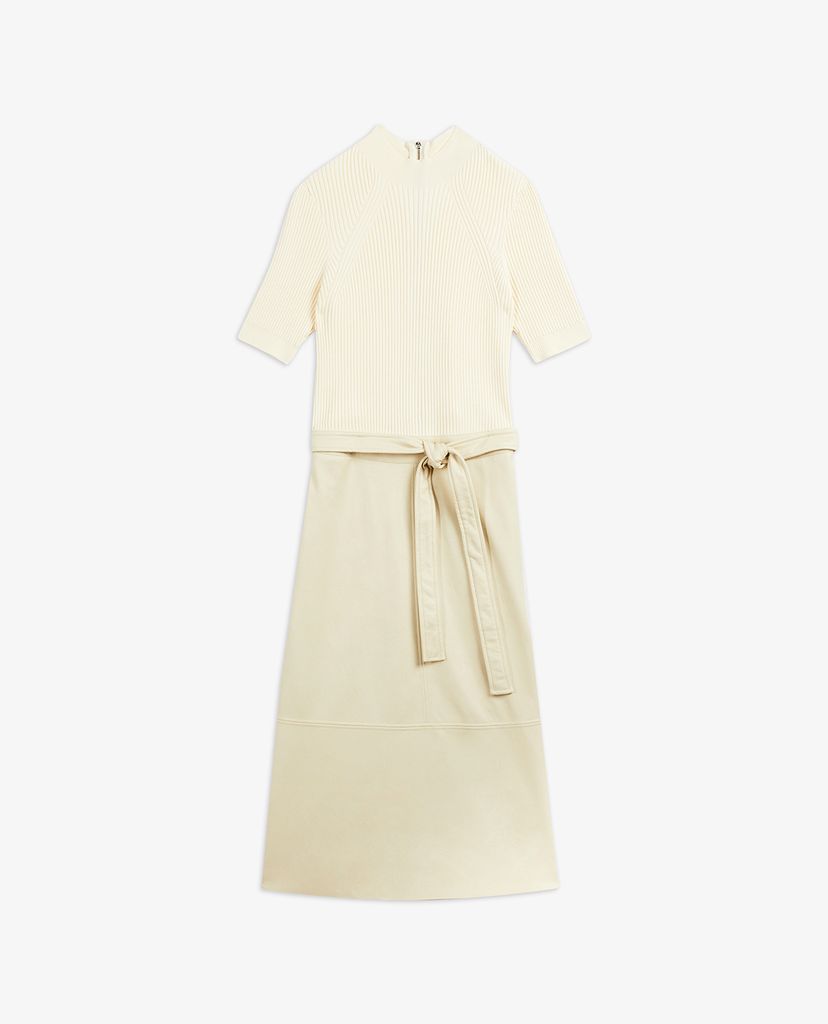 TED BAKER - Đầm midi ngắn tay cổ tròn Susanna