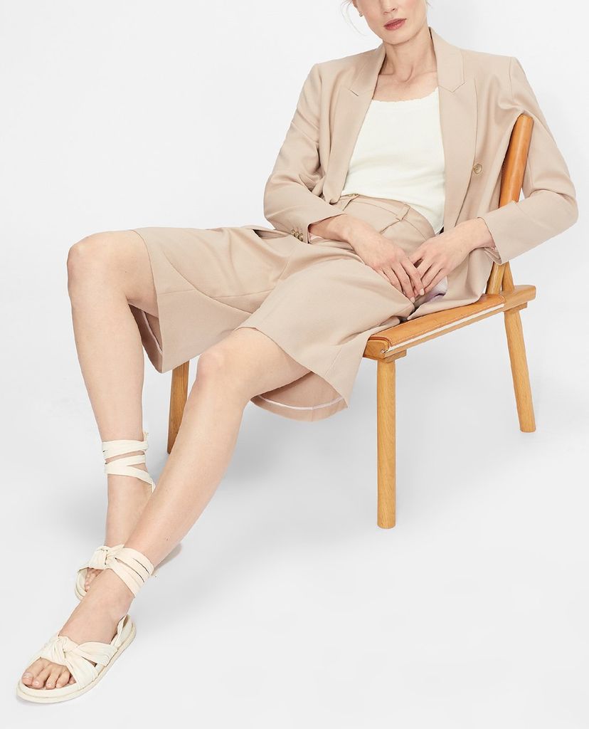 TED BAKER - Áo kiểu nữ sát nách cổ vuông Staciey