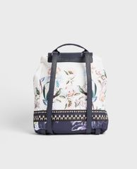 TED BAKER - Balo nữ nắp gập phối dây rút Diba Decadence Drawstring