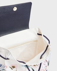 TED BAKER - Balo nữ nắp gập phối dây rút Diba Decadence Drawstring