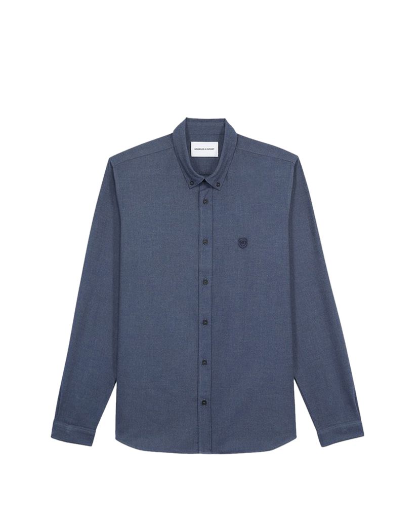THE KOOPLES - Áo sơ mi nam tay dài Navy