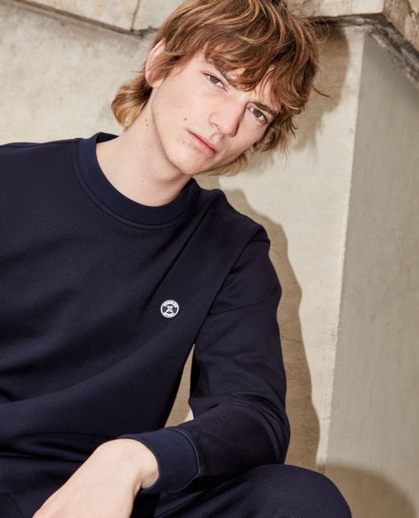 THE KOOPLES - Sweatshirt nam Navy Logo