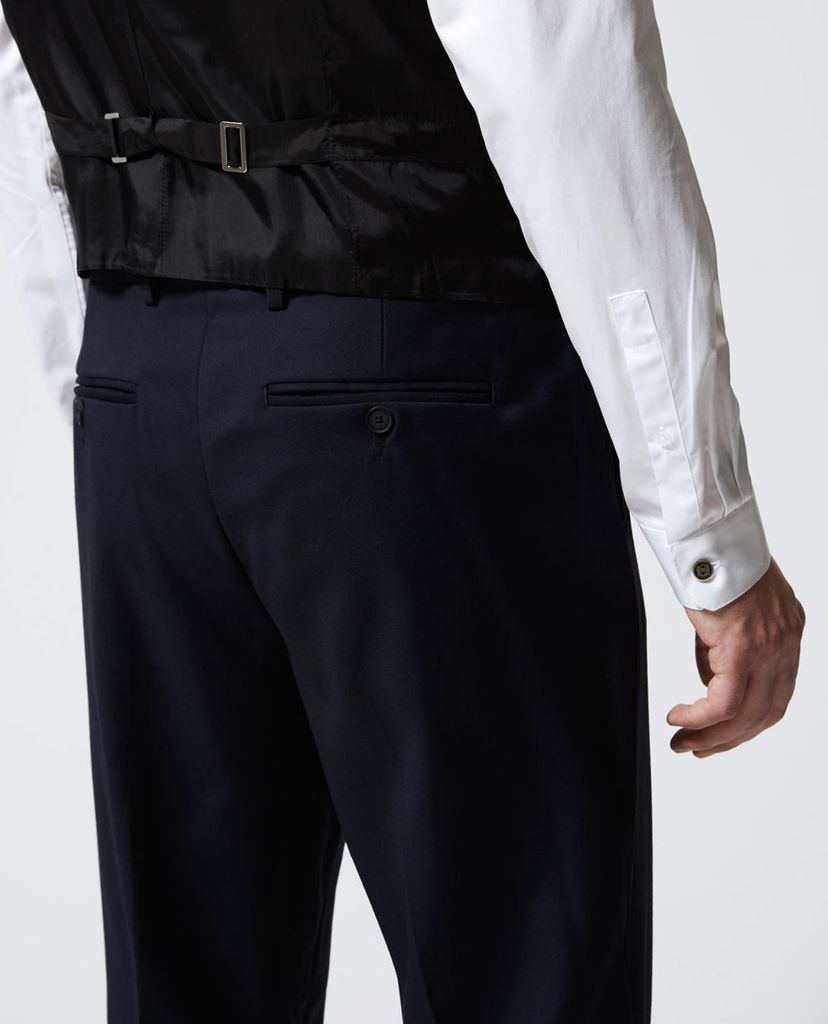 THE KOOPLES - Quần tây nam thanh lịch Fitted Blue