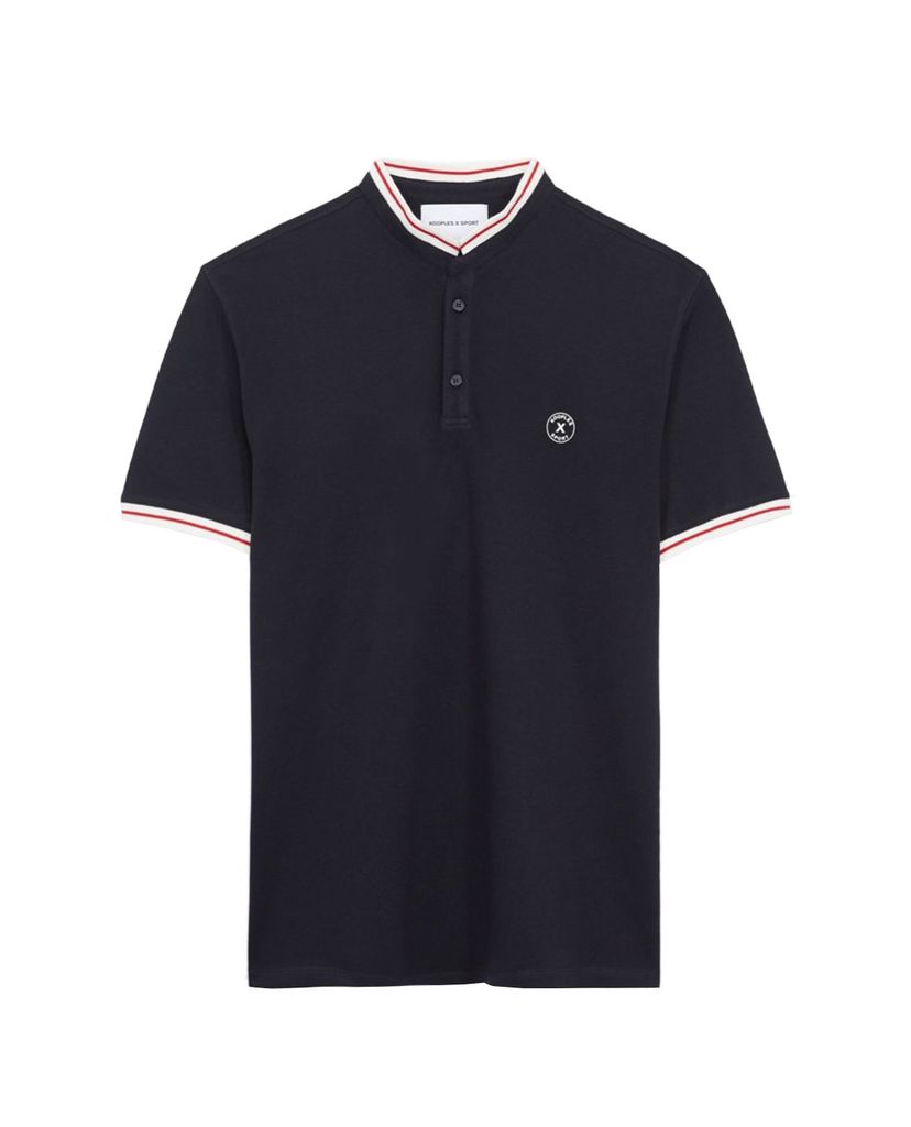 THE KOOPLES - Áo polo nam Collar and rubber logo