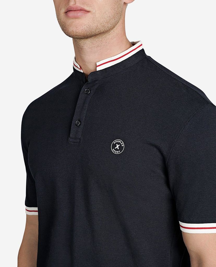 THE KOOPLES - Áo polo nam Collar and rubber logo