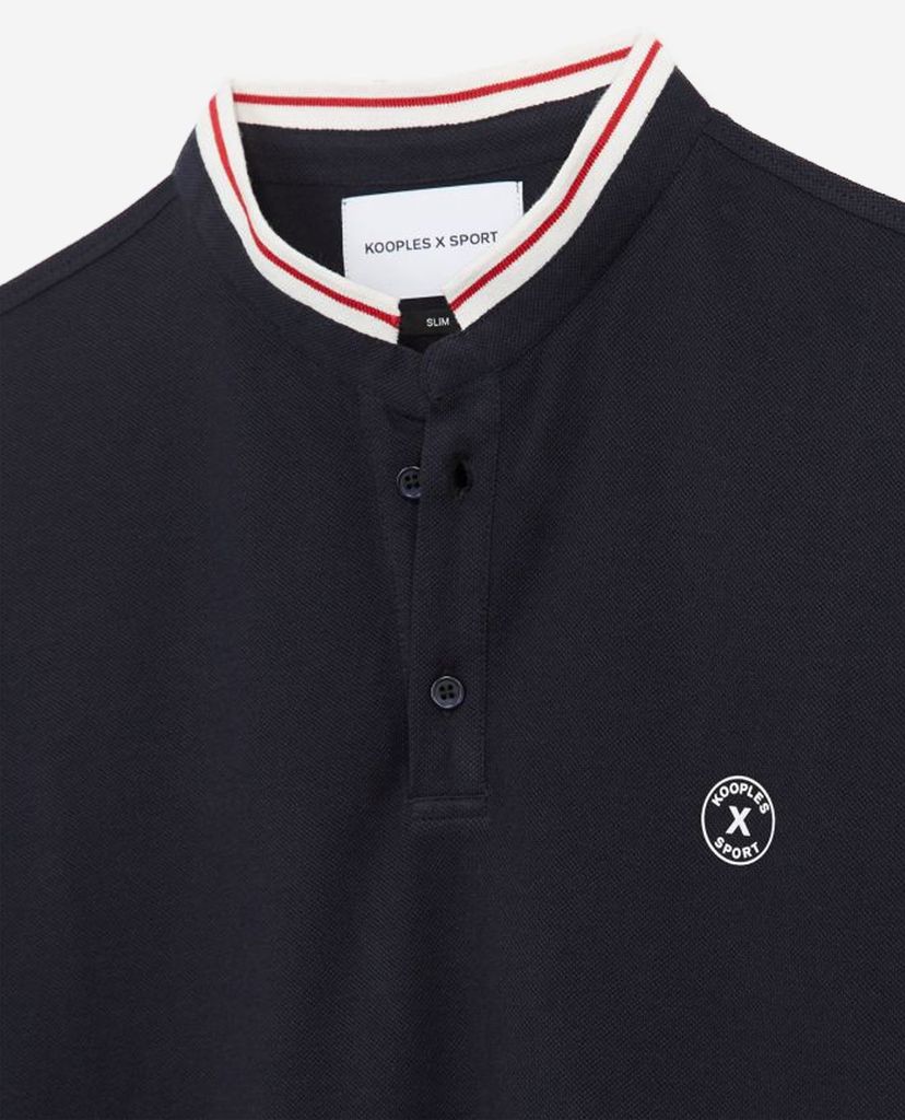 THE KOOPLES - Áo polo nam Collar and rubber logo