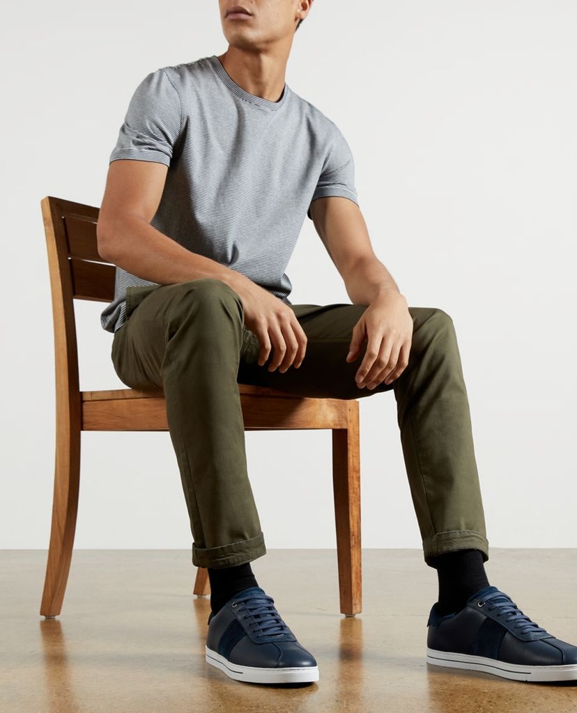 TED BAKER - Giày sneaker nam cổ thấp Dyarko