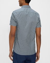 TED BAKER - Áo sơ mi nam tay ngắn Huncomb
