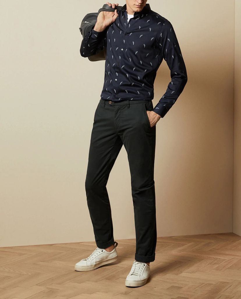 TED BAKER - Áo sơ mi nam tay dài Alott