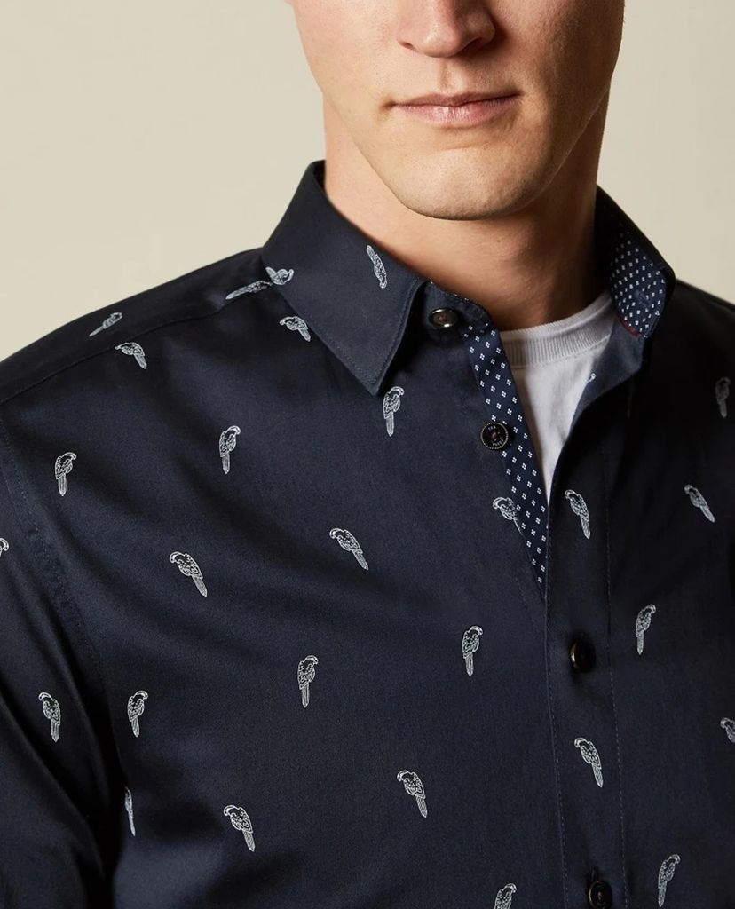 TED BAKER - Áo sơ mi nam tay dài Alott