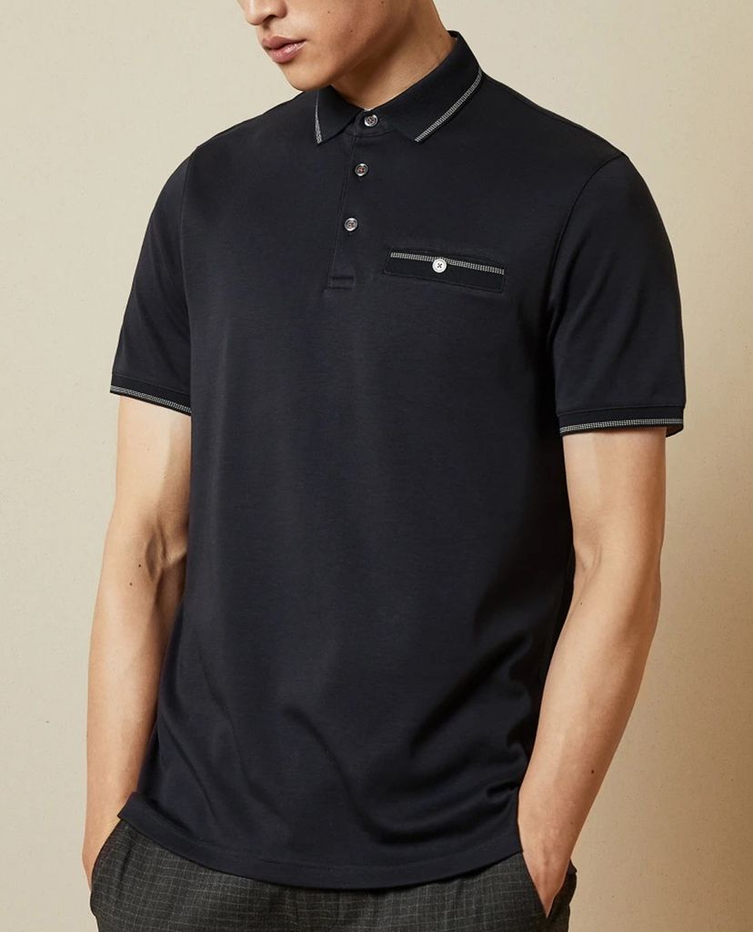 TED BAKER - Áo polo nam ngắn tay Boomie