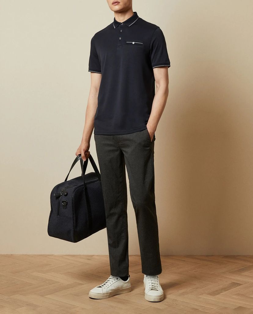 TED BAKER - Áo polo nam ngắn tay Boomie