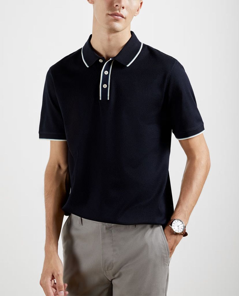 TED BAKER - Áo polo nam tay ngắn Chips