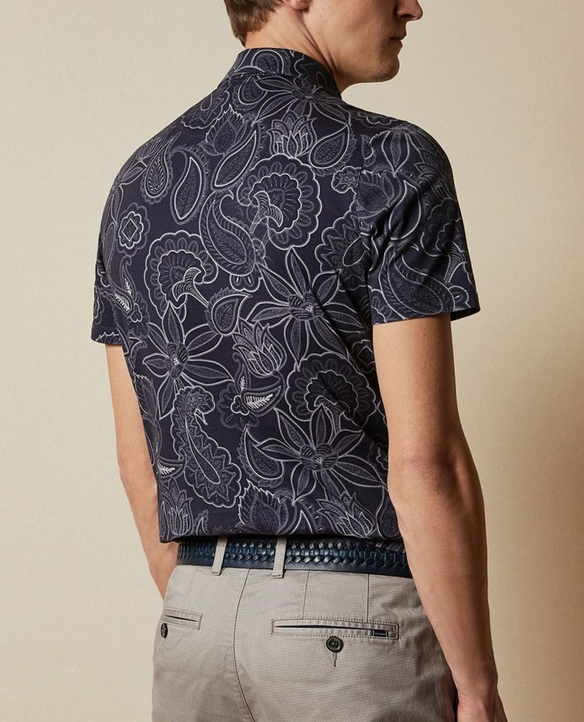 TED BAKER - Áo polo nam tay ngắn Fright