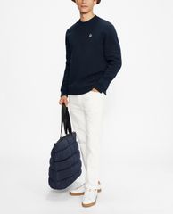 TED BAKER - Áo sweatshirt nam tay dài cổ tròn Hatton