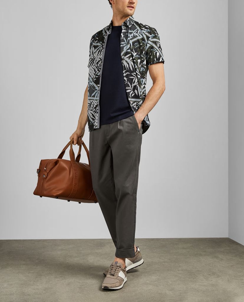 TED BAKER - Áo thun nam cổ tròn Jamin