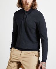 TED BAKER - Áo polo nam tay dài Nosnor