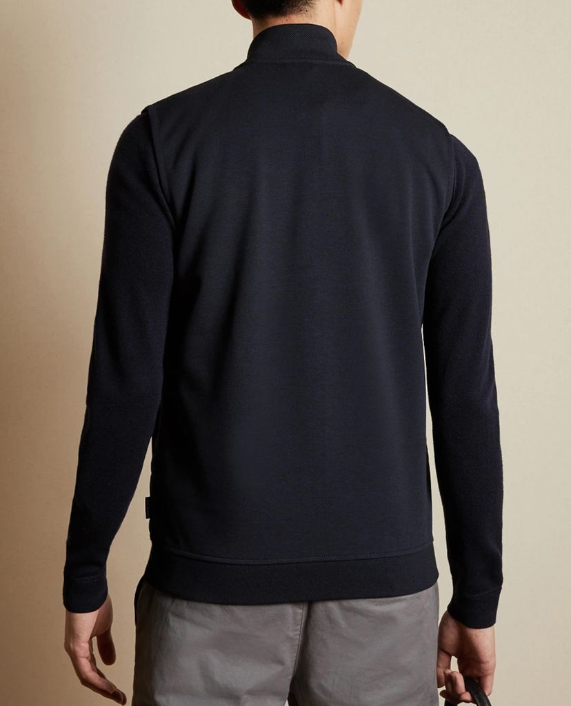 TED BAKER - Áo khoác ghi lê nam cổ cao Rapids