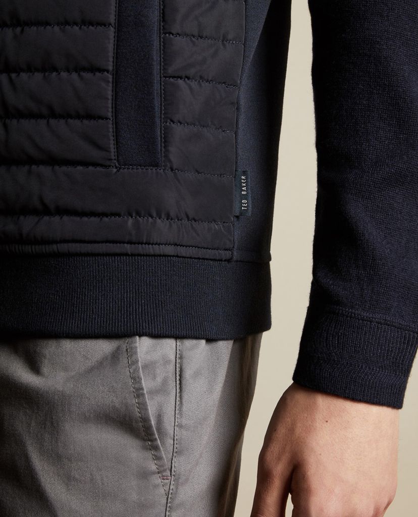 TED BAKER - Áo khoác ghi lê nam cổ cao Rapids