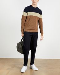 TED BAKER - Áo sweatshirt nam tay dài cổ tròn Lastmi