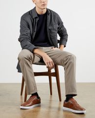 TED BAKER - Áo sweatshirt nam tay dài cổ tròn Staylay