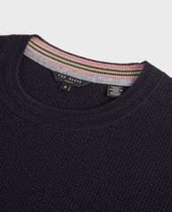TED BAKER - Áo sweatshirt nam tay dài cổ tròn Staylay