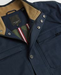 TED BAKER - Áo khoác nam cổ trụ tay dài Swale