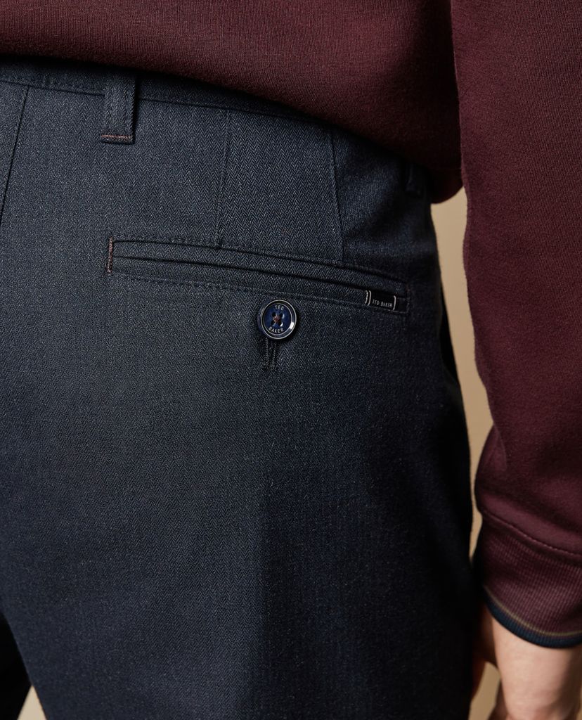 TED BAKER - Quần tây nam phom Slimfit Squishy