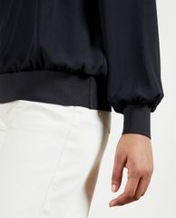TED BAKER - Áo kiểu nữ cổ tròn tay dài Pastora