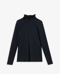 TED BAKER - Áo kiểu nữ tay dài cổ cao Wilaart