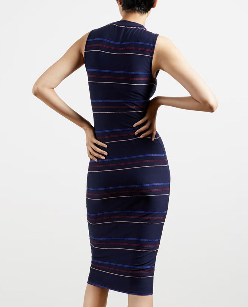 TED BAKER - Đầm midi phom ôm sát nách Erlo