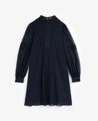 TED BAKER - Đầm mini cổ tròn tay dài Georrgi