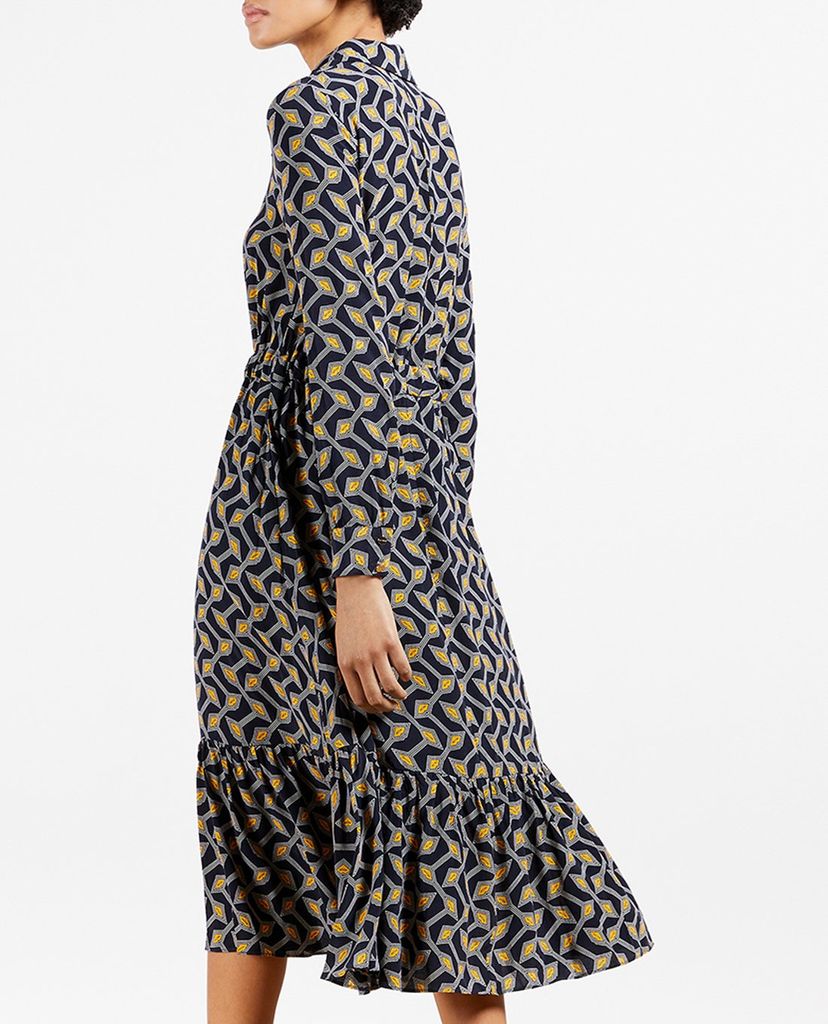 TED BAKER - Đầm midi sơ mi đuôi cá Kwalaa