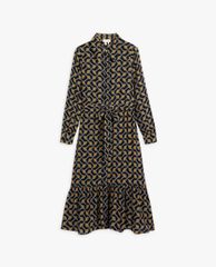TED BAKER - Đầm midi sơ mi đuôi cá Kwalaa