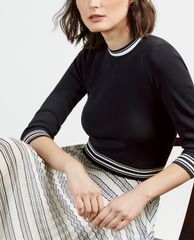 TED BAKER - Đầm midi xếp li nữ tính Lantai