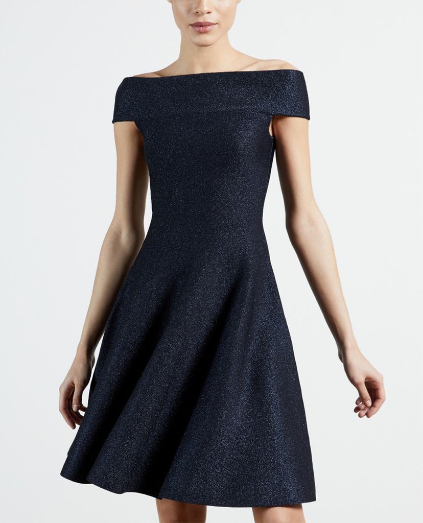 TED BAKER - Đầm mini bẹt vai Shelbiy