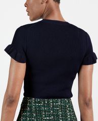 TED BAKER - Áo thun nữ ngắn tay phom ôm Tashhaa