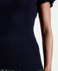 TED BAKER - Áo thun nữ ngắn tay phom ôm Tashhaa