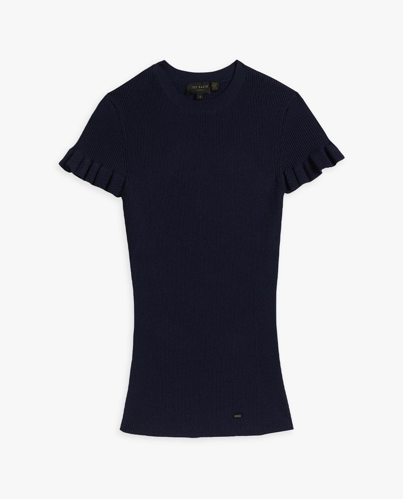 TED BAKER - Áo thun nữ ngắn tay phom ôm Tashhaa