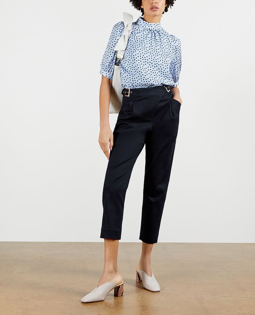 TED BAKER - Quần tây nữ lưng cao Alaiina