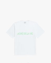 ADLV - Áo thun ngắn tay cổ tròn Neon Logo