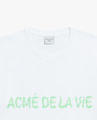 ADLV - Áo thun ngắn tay cổ tròn Neon Logo