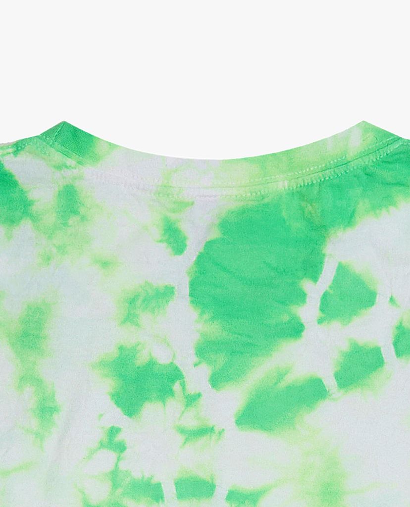 ADLV - Áo thun ngắn tay cổ tròn Tie Dyeing