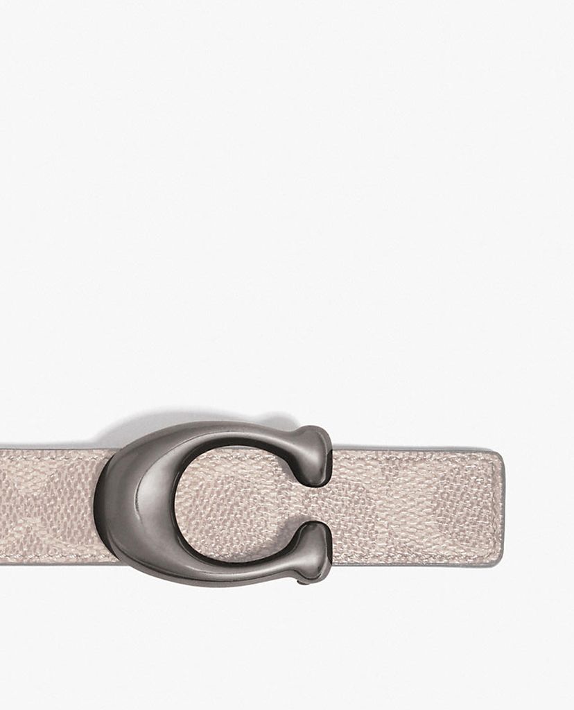 COACH - Thắt lưng nữ bản vừa Signature Buckle