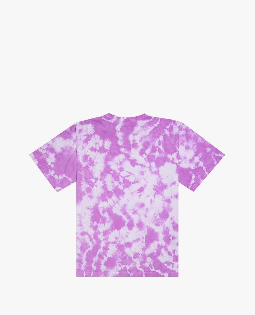 ADLV - Áo thun ngắn tay cổ tròn Tie Dyeing