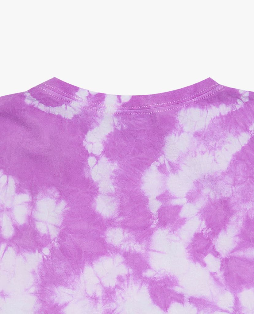 ADLV - Áo thun ngắn tay cổ tròn Tie Dyeing
