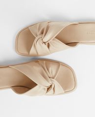 TED BAKER - Dép nữ quai xoắn Pebba