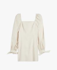TED BAKER - Đầm mini tay dài cổ vuông Britnie