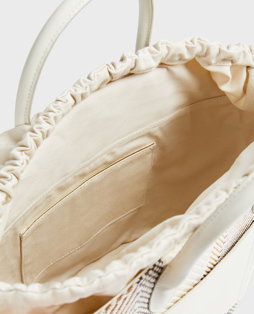 TED BAKER - Túi tote nữ Woven Bucket Raffiy