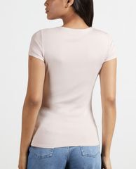 TED BAKER - Áo kiểu nữ cổ tròn viền nơ Charre